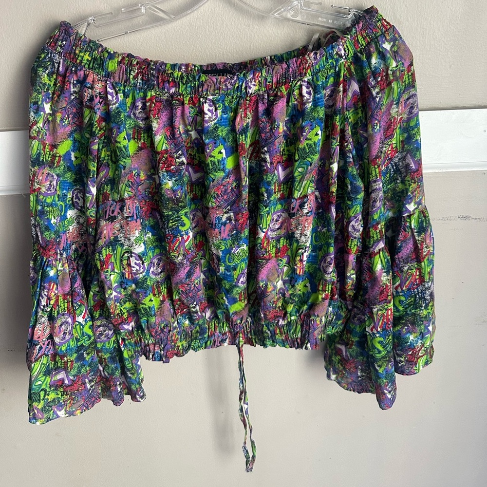 Audrey Lane Vibrant Multicolor Skirt